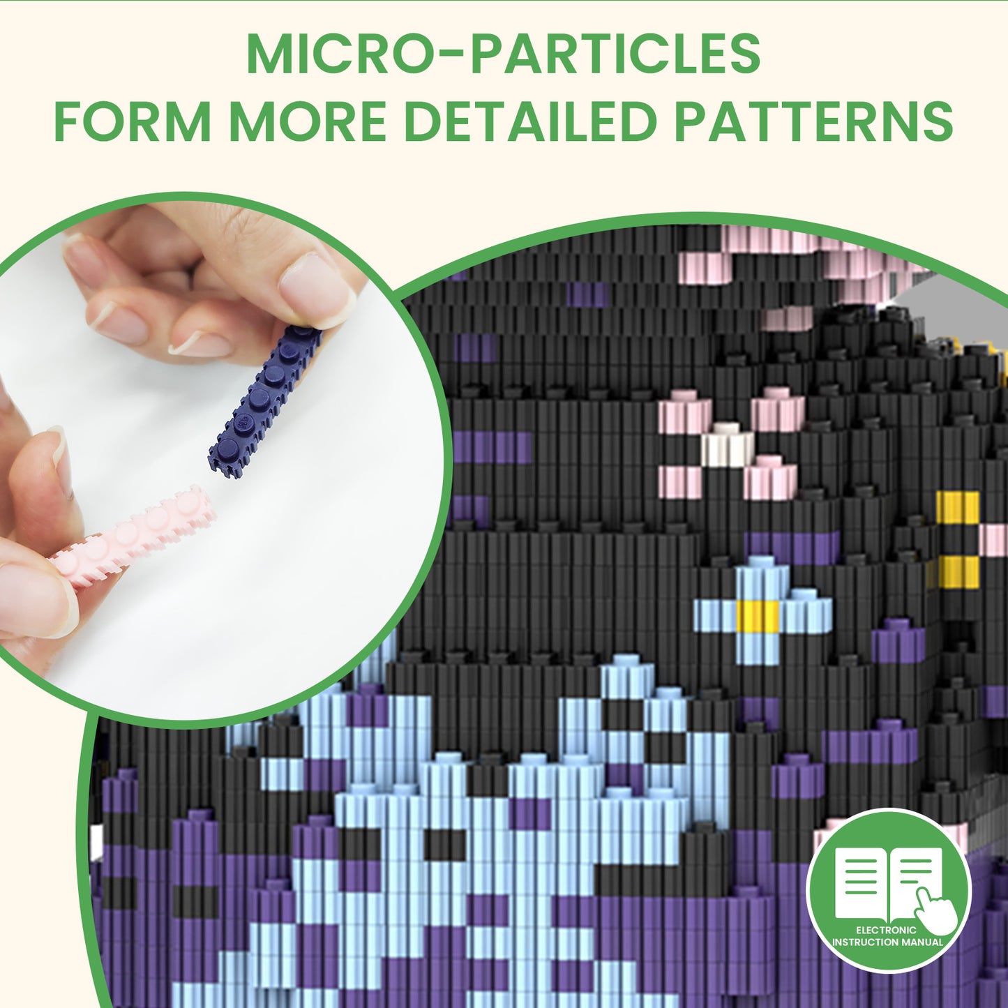 YaoYaoPlay Yoshi Mini Building Block Set