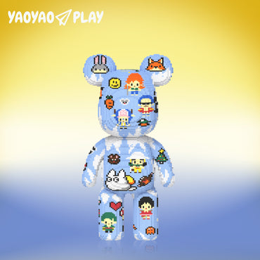 YaoYaoPlay One Piece Giant Bear Building Block Set