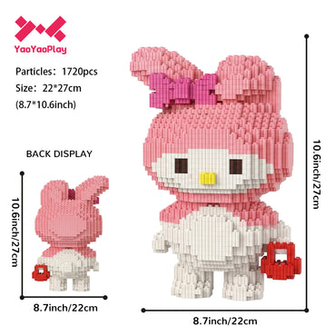 YaoYaoPlay My Melody Mini Building Block Set
