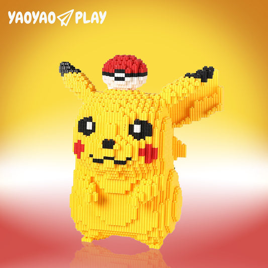 YaoYaoPlay Pikachu Mini Building Block Set