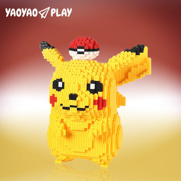 YaoYaoPlay Pikachu Mini Building Block Set
