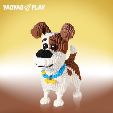 YaoYaoPlay Mike Dog Mini Building Block Set