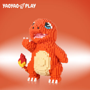 YaoYaoPlay Charmander Mini Building Block Set