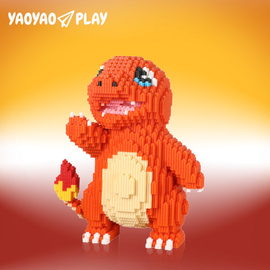 YaoYaoPlay Charmander Mini Building Block Set