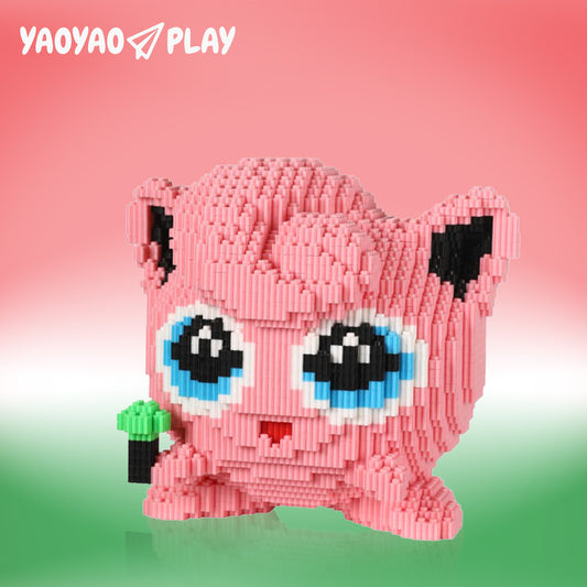 YaoYaoPlay Jigglypuff Mini Building Block Set