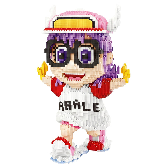 YaoYaoPlay Running Arale Building Block Set