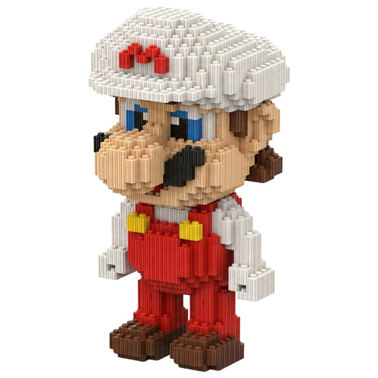 YaoYaoPlay White Yoshi Upgrade Mini Building Block Set