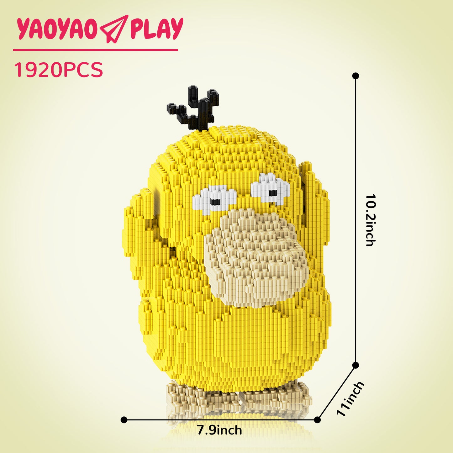 YaoYaoPlay Psyduck Mini Building Block Set