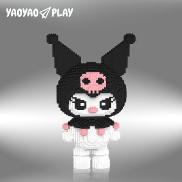 YaoYaoPlay Cartoon Character Model Building Block Set