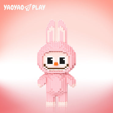 YaoYaoPlay Mischief Bunny Building Block Set