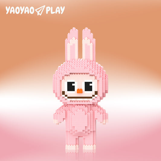 YaoYaoPlay Mischief Bunny Building Block Set