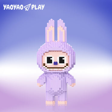 YaoYaoPlay Mystic Bunny Building Block Set