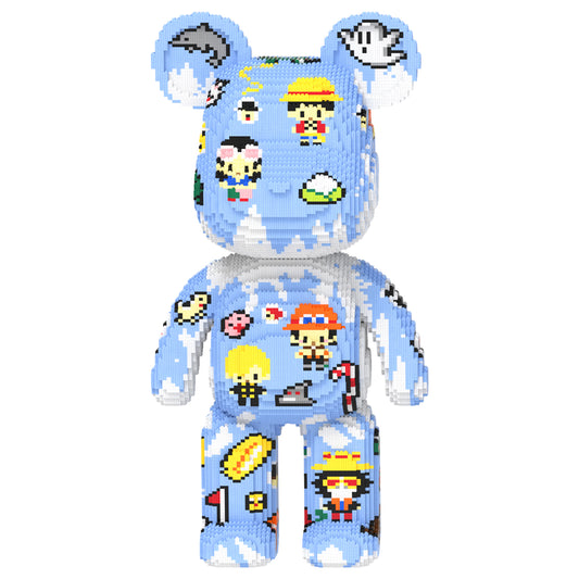 YaoYaoPlay One Piece Giant Bear Building Block Set
