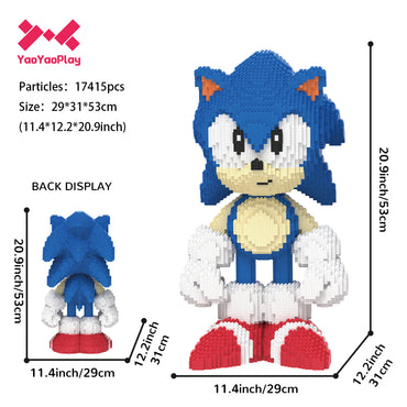 YaoYaoPlay Sonic the Hedgehog Large Building Block Set