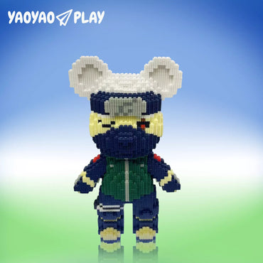 YaoYaoPlay Kakashi Bear Building Block Set