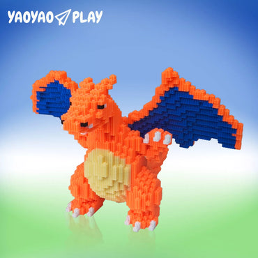 YaoYaoPlay Charmander Building Block Set