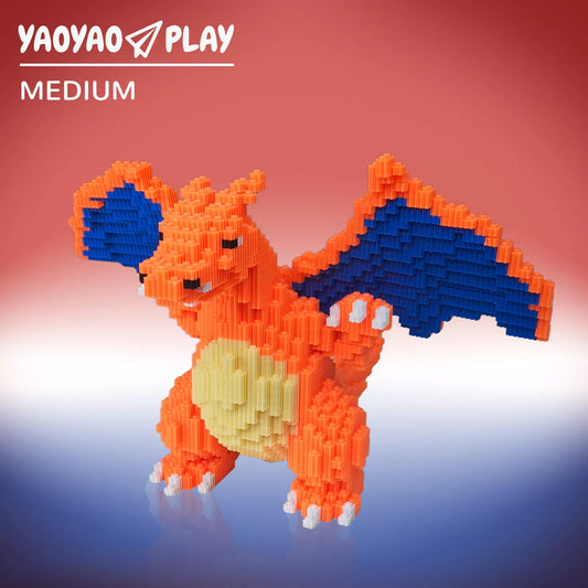 YaoYaoPlay Charmander Building Block Set