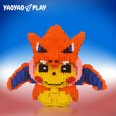 YaoYaoPlay Cosplay Charmander Building Block Set