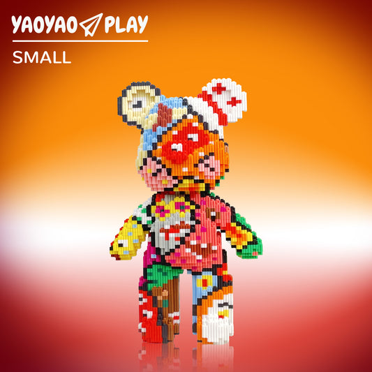 YaoYaoPlay Mystic Spirits Medium Bear Building Blocks