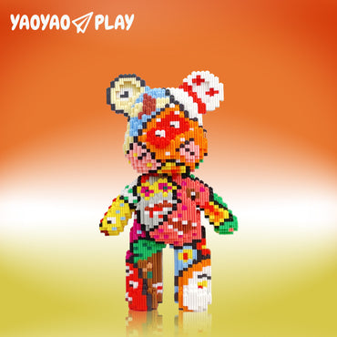 YaoYaoPlay Mystic Spirits Medium Bear Building Blocks