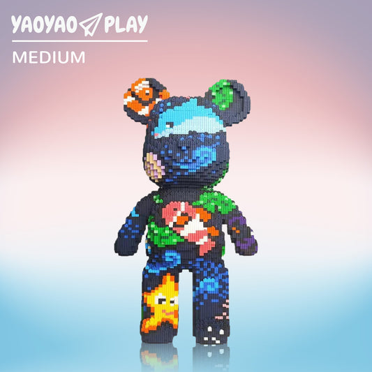 YaoYaoPlay Underwater World Large Bear Blocks
