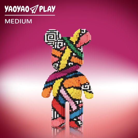 YaoYaoPlay Hubo Seal Large Bear Plastic Building Blocks