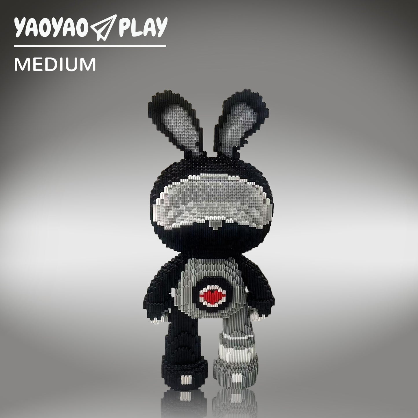YaoYaoPlay Galactic Boy Bunny Building Blocks