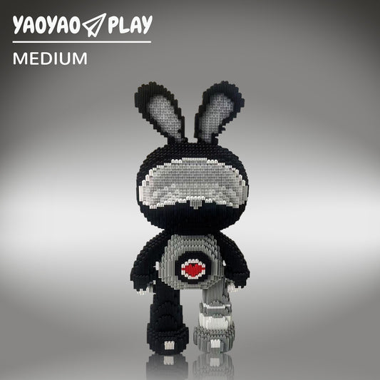 YaoYaoPlay Galactic Boy Bunny Building Blocks