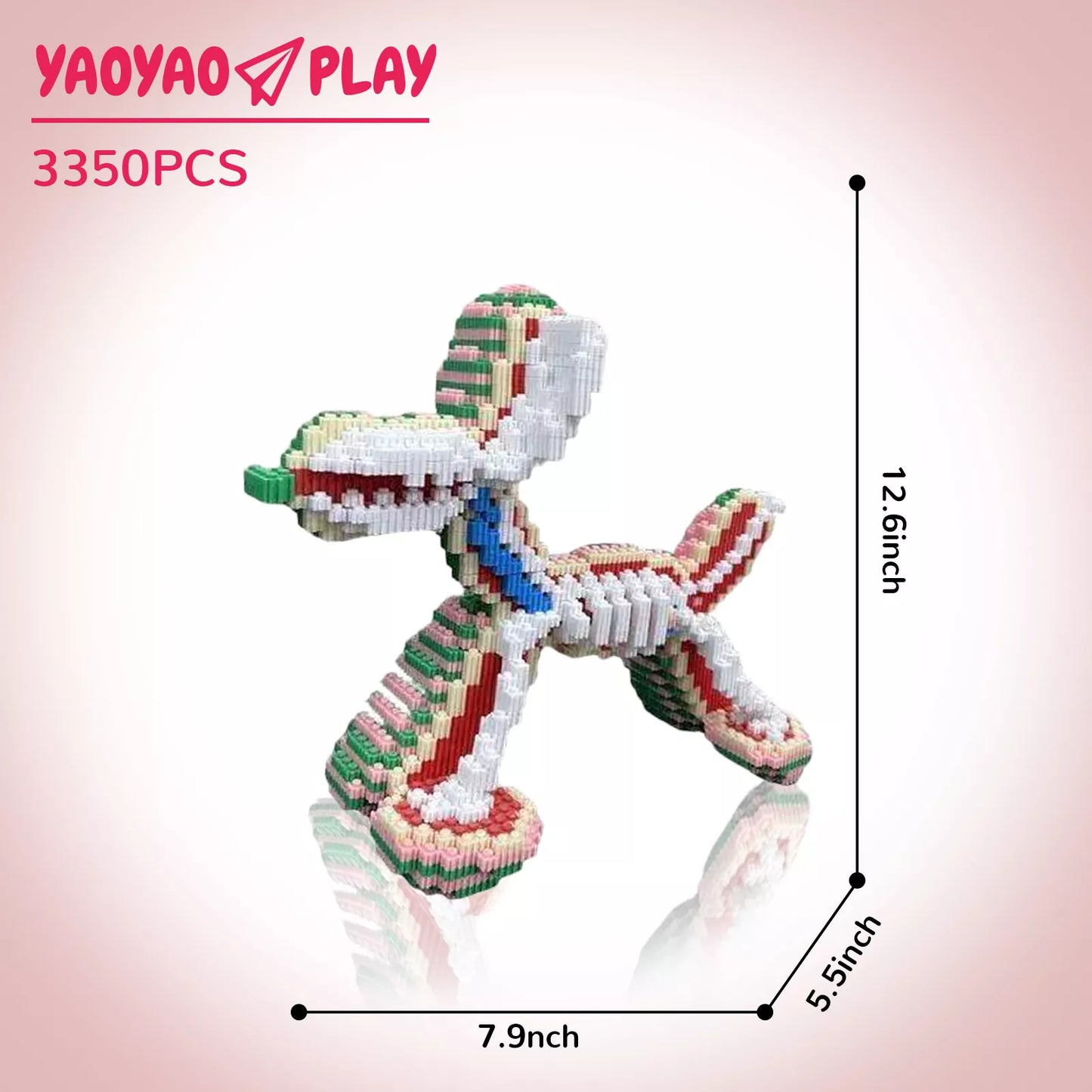 YaoYaoPlay Kissy Bear, Graffiti Bunny, Bubble Dog & Pirate Bear