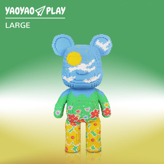 YaoYaoPlay Youthful Vitality Big Bear Building Blocks