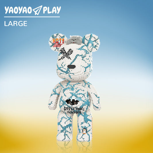YaoYaoPlay Glacier Bear Large Building Block Set