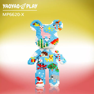 YaoYaoPlay Castle in the Sky Medium Bear Building Blocks