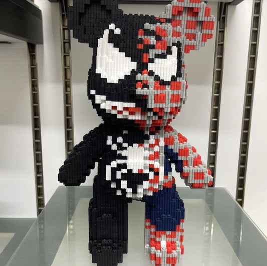 YaoYaoPlay Medium TK Spider Bear Building Block Set
