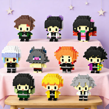 YaoYaoPlay Demon Squad Mini Brick Figure Set – 10 Pack