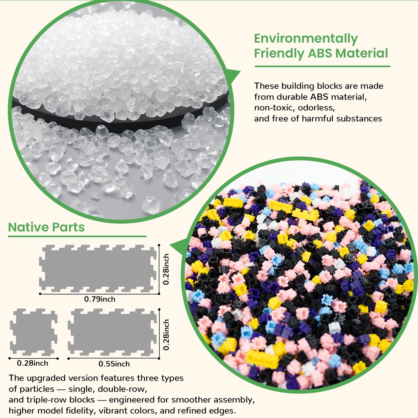 YaoYaoPlay 2nd Gen Kissy Large Bear Building Blocks