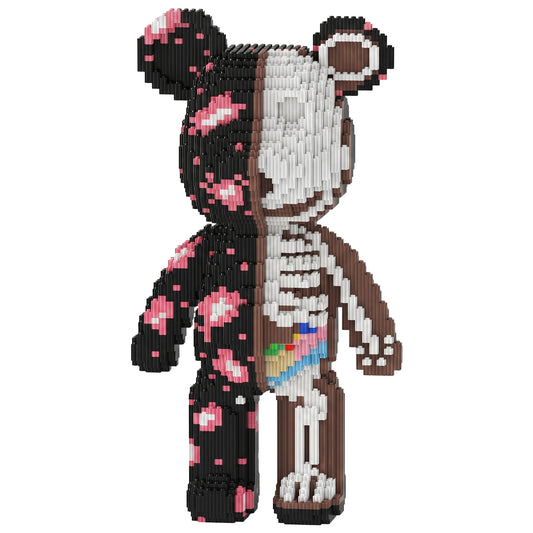 YaoYaoPlay Pili Pala Bear Medium Building Block Set
