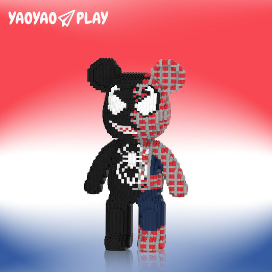 YaoYaoPlay Venom Spider-Man Medium Building Block Set