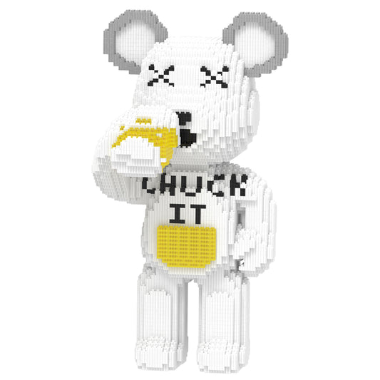 YaoYaoPlay Cheers Beer Bear Building Block Set – Fun Gift for Beer Lovers