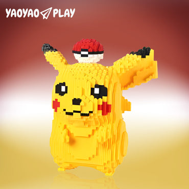 YaoYaoPlay Pikachu Mini Building Block Set
