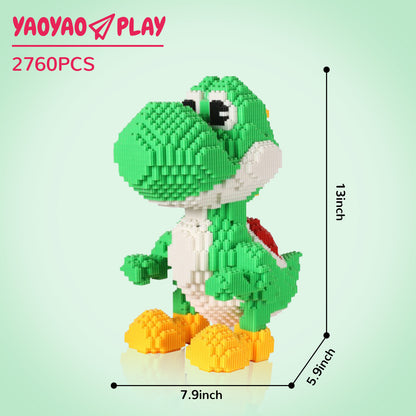 YaoYaoPlay Yoshi Mini Building Block Set