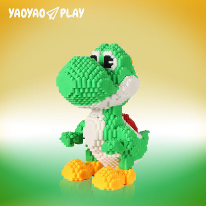 YaoYaoPlay Yoshi Mini Building Block Set