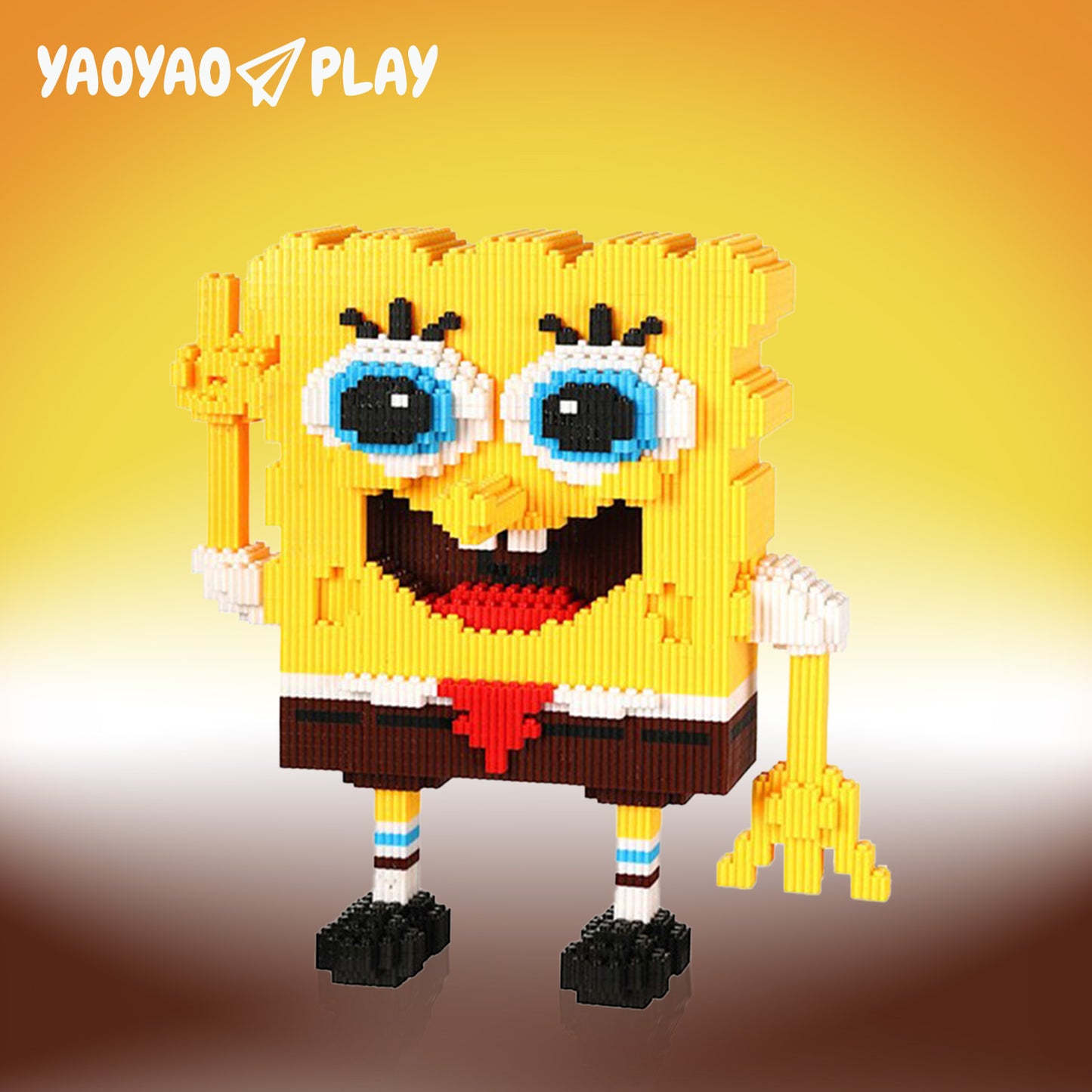 YaoYaoPlay SpongeBob Mini Building Block Set