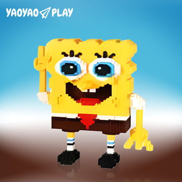 YaoYaoPlay SpongeBob Mini Building Block Set
