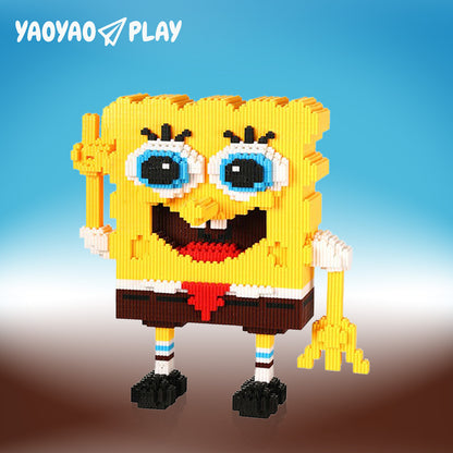 YaoYaoPlay SpongeBob Mini Building Block Set