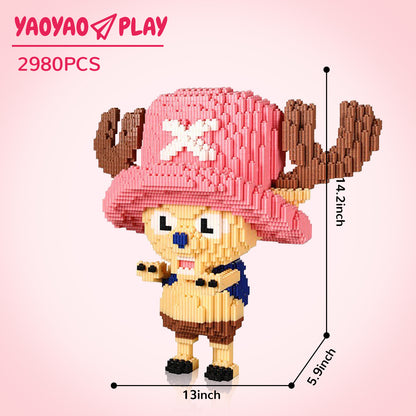 YaoYaoPlay Chopper Mini Building Block Set
