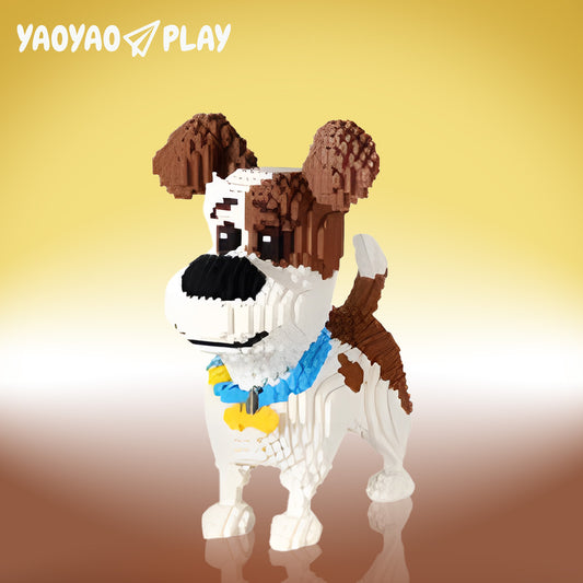 YaoYaoPlay Mike Dog Mini Building Block Set