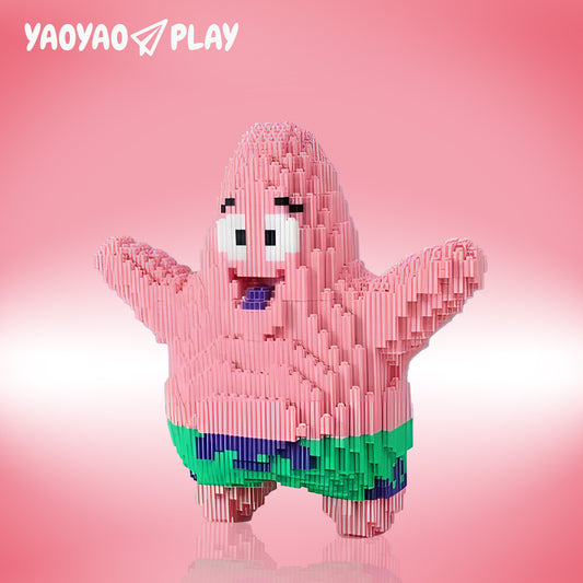YaoYaoPlay Patrick Star Mini Building Block Set