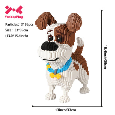 YaoYaoPlay Mike Dog Mini Building Block Set