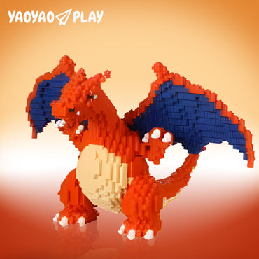 YaoYaoPlay Charizard Mini Building Block Set