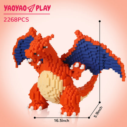 YaoYaoPlay Charizard Mini Building Block Set